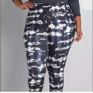 Livi Lane Bryant tie dye capri high rise power 7/8 legging